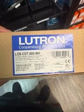 NEW LUTRON LOS-CDT-500-WH 500 SQ FT DUAL TECH CEILING OCCUPANCY MOTION SENSOR