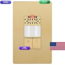 LIDER Humidity Sensor & Motion Sensor Light Switch, PIR Sensor