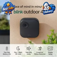 Blink Outdoor 4 Wireless Security Camera System - 5 Camera Set