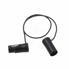 HangTon Audio Cable Low-Profile XLR 3 Pin Male to Female for Mic Camera Sound...