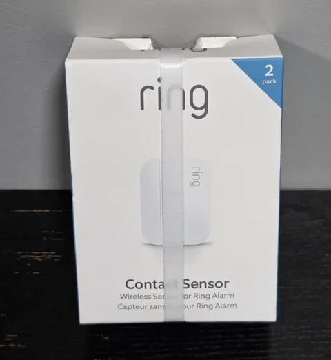 Ring Alarm Contact Sensor 2-Pack White Wireless Z-Wave Indoor Ring Alarm Gen 2