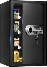 5.2 Cuft Fireproof Waterproof Safe Box with Digital Lock & Alarm System
