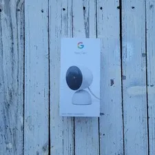 Google Nest Cam 2nd Gen Indoor Wired Night Vision Google Home Compatible