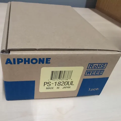 NEW AIPHONE PS-1820UL V2 18V DC 2.0 A Power Supply UL Listed