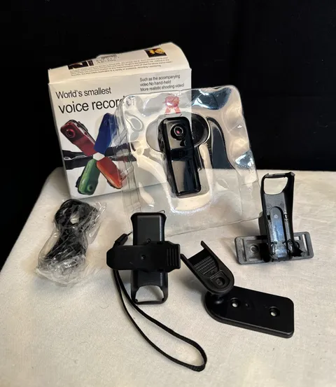 World’s smallest voice recorder Mini DV. NIB