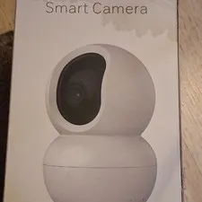 PATPET Smart Camera PTZ Wi-Fi Indoor Security Camera, White, Night Vision