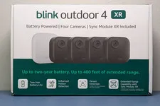 Blink Outdoor 4 XR Four Camera System + Sync Module Battery Powered NEW! SEALED!