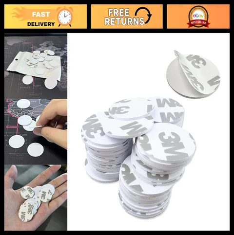 100pcs Blank T5577 Rewritable 125KHz RFID Round Coin Cards with Stickers