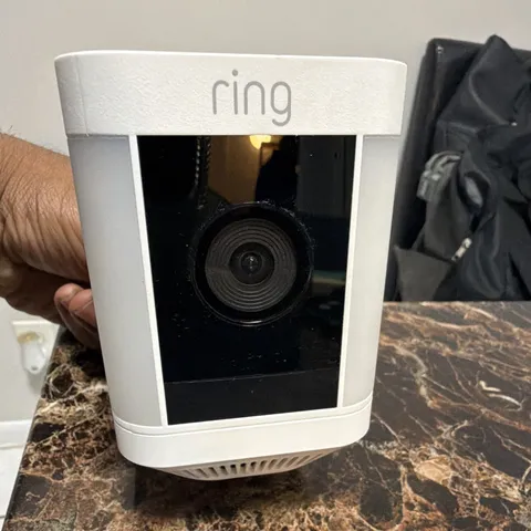 Ring Floodlight Cam White 1080p Wi‑Fi IP Security Camera, Alexa, Indoor/Outdoor