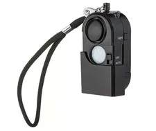 Pocket Motion Sensor Alarm SOS Alert Flashlight For Personal Perimeter Safety