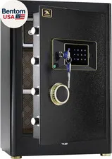 Large Safe Box, 2.05 Cubic Feet Home Safe with Touch Screen Keypad & Built-In Lo