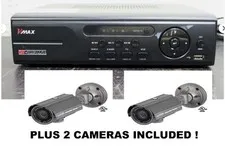Digital Watchdog DW-VMAX4 4-Channel Digital Video Recorder 500GB +2 CAMERAS