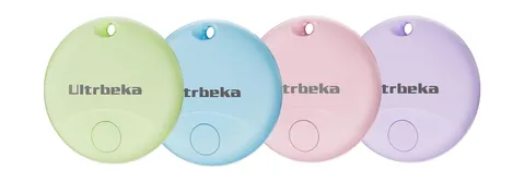 Ultrbeka Tracker 4 Pack Bluetooth Item Finder for iPhone – MFi Cert... Fas