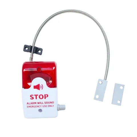 Exit Stopper Door Alarm with 110dB Siren, Battery Powered, Magnetic Sensor