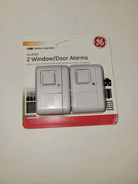 GE - 2 Indoor Window Door Alarm Sensor Model # 36019 NEW