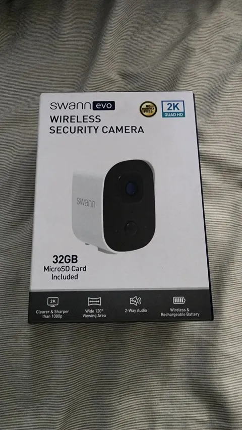 Swann Outdoor Indoor Security Camera With 32 GB SD card Included