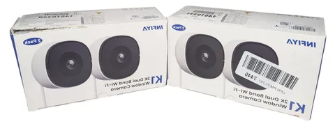 INFIYA K1 2K Window Mount Security Camera Dual Band WiFi - 2 Pack x2 (4 TOTAL)