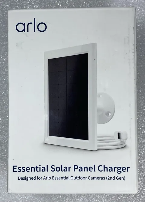 ARLO Outdoor + XL Cameras (2nd Gen) ESSENTIAL SOLAR PANEL CHARGER VMA6600-10000S