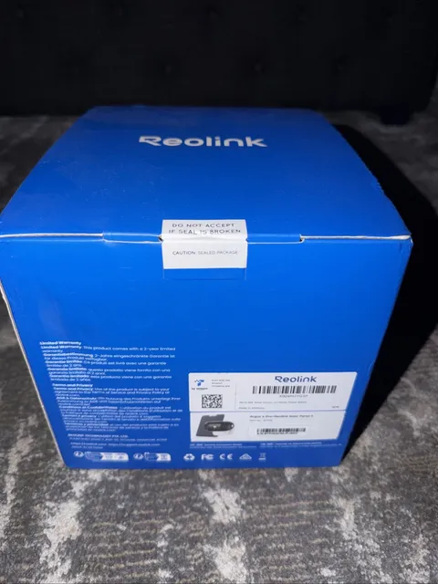 Reolink Argus 4 Pro + Solar Panel 2 4K Security Camera Brand New Sealed