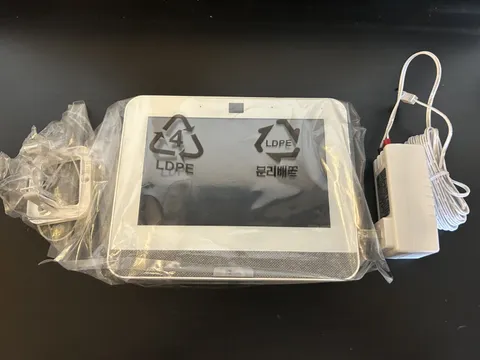 Qolsys IQ Panel 4 (IQP4088) with parts - OUT OF BOX DISCOUNT
