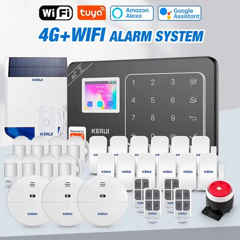 GSM 4G WiFi Alarm Security System Alarm for Home 433mhz Security Protection Alex