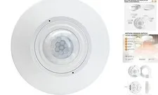 Ceiling Mount 360 degree PIR Occupancy Motion 10A,Neutral Wire Required