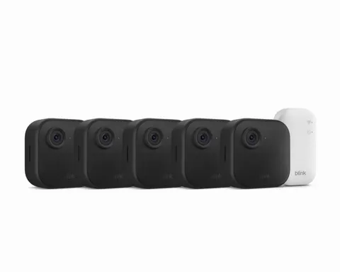 New Blink Outdoor 4 Wireless Smart Security - 5 camera system + Sync Module Core