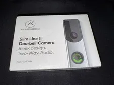 Free Shipping - Alarm.com ADC-VDB105X Slim Line II Video Doorbell Camera