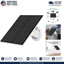 Durable 5W Solar Panel - Ideal Power Source for Outdoor Surveillance Cameras