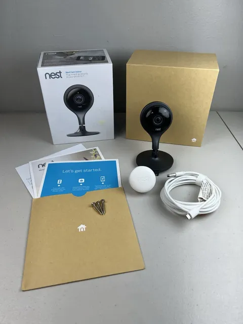 PARTS ONLY Google Nest Cam Indoor Security Camera Model A0005 Item # NC1102ES