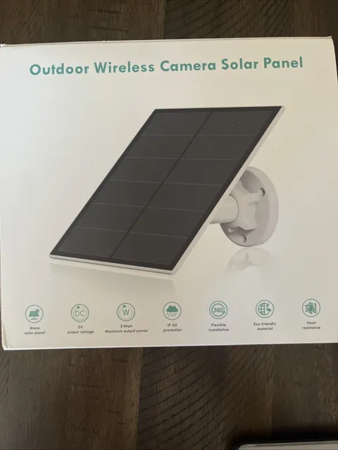 Wyze Cam Solar Panels for Outdoor Wireless Camera
