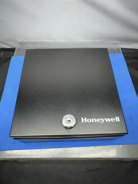 Honeywell Security Metal Box 6.75x6.75 Inch New No Key