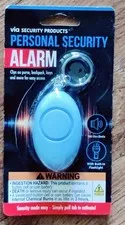 Personal Security Alarm Keychain 100dB Siren w/ LED Light | Safety Device