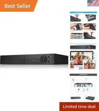 Secure 8-Channel 1080P DVR System with Intelligent Detection for Home Safety