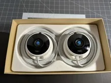 Nest Cam Outdoor 1st Generation Wired Security Camera 2-Pack – NC2400ES OPEN Box