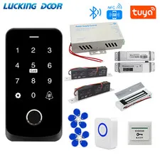 TF9 IP65 Waterproof NFC Fingerprint Tuya App Access Control Kit Set Keyboard/RFI