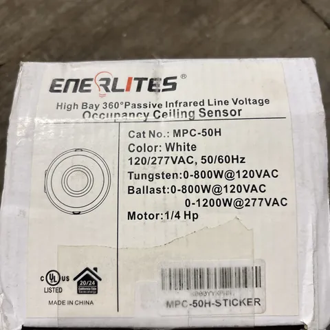 ENERLITES - MPC-50H - 360 D. Ceiling Occupancy sensor, Line Voltage, HiBay Mount