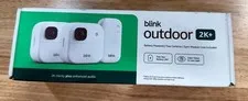 Blink Outdoor 4 2-Camera System 2K Wireless Security Cameras w/ Sync Module