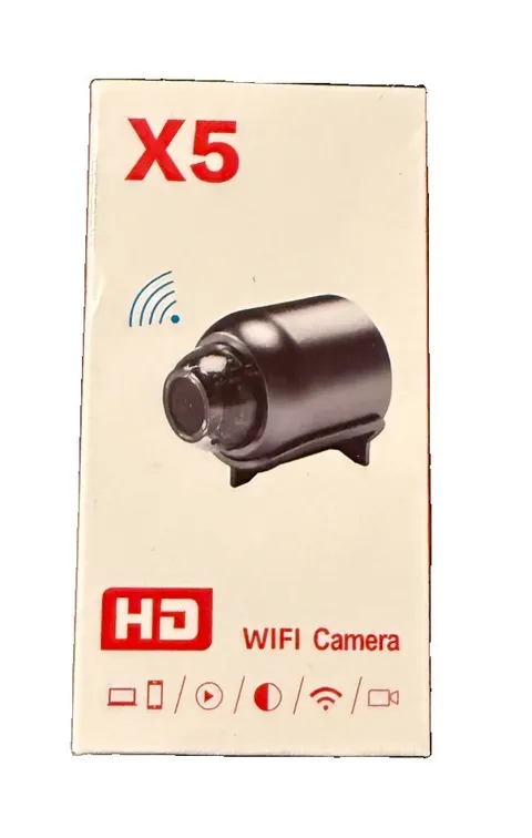 X5 HD WiFi Wireless IP Surveillance Camera WDR Indoor/Outdoor Black SmartThings