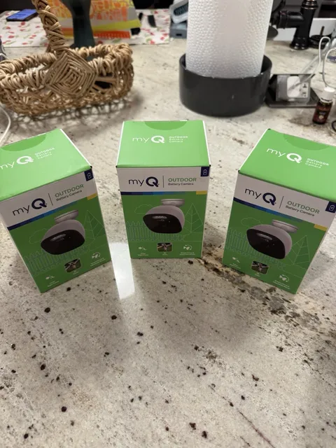 MyQ Outdoor Battery-Powered Camera 3 Pack