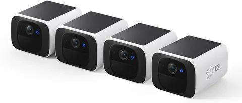 Eufy Security S220 Solocam 4-Cam Pack, Solar Charging, Wireless Outdoor Camera,