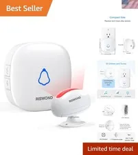 Wireless Motion Sensor Door Chime: Business Entry Doorbell Indoor Motion Dete...