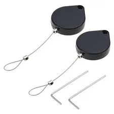2Pcs Reel Storage Box-Office Anti Theft Pull Box Hides TV Wire Behind-The Wall