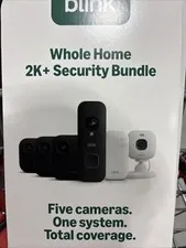 Blink Whole Home Security Camera System Bundle 2k+ Five cameras