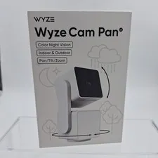 Wyze Cam Pan V3 Indoor Outdoor Color Night Vision New