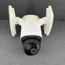 eufy Security Floodlight Camera E340 Wired 3K PTZ Dual Camera Wi-Fi (Acceptable)