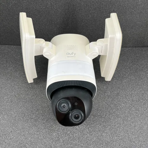 eufy Security Floodlight Camera E340 Wired 3K PTZ Dual Camera Wi-Fi (Acceptable)
