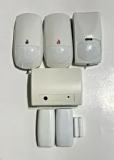 DMP Intertek Wireless Motions(3) + Glassbreak + 1101Transmitters(2) Lot of 6