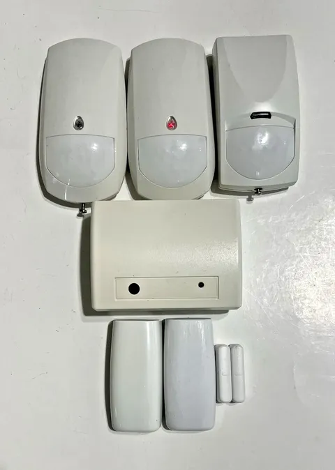 DMP Intertek Wireless Motions(3) + Glassbreak + 1101Transmitters(2) Lot of 6