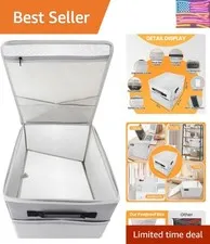 Upgraded 5200°F Fireproof Document File Organizer Box, Fireproof Storage Fili...